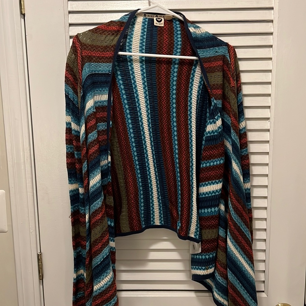 Roxy stripped cardigan